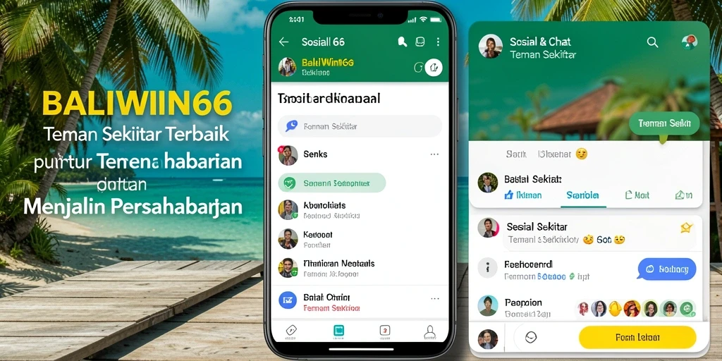 Antarmuka BALIWIN66 yang menarik dan fungsional untuk mencari teman baru.