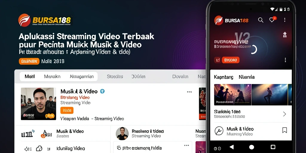 Antarmuka BURSA188 yang intuitif untuk streaming video.
